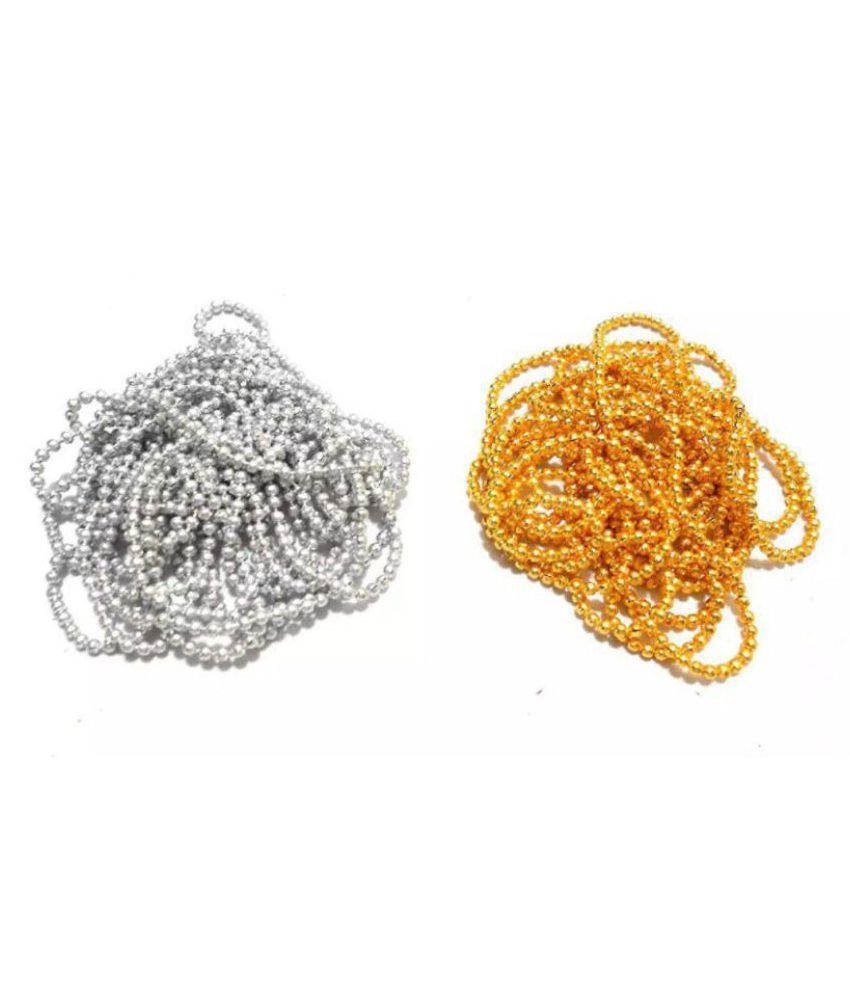     			swing arts Ball chain combo silver and gold - 5 meter each