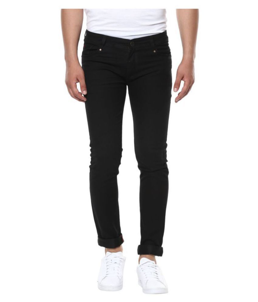 black slim jeans womens