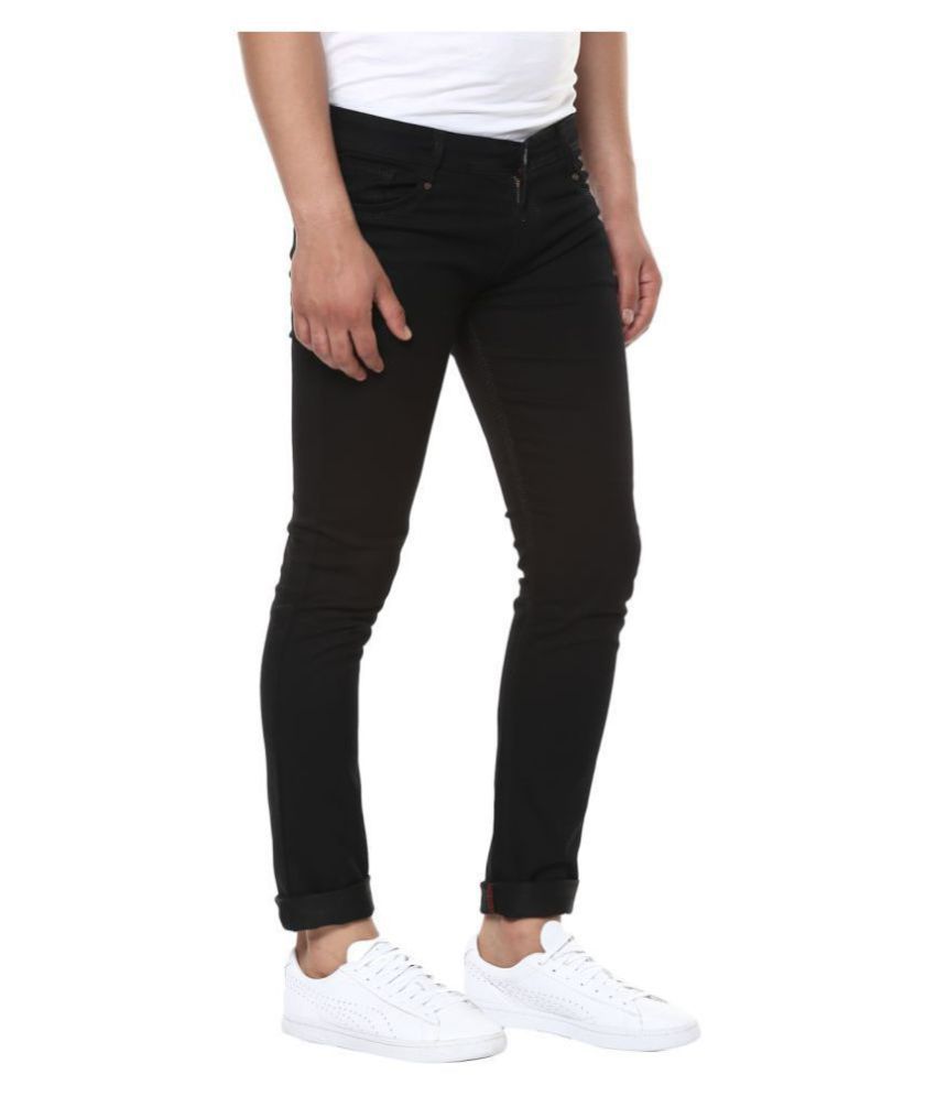 black slim jeans womens