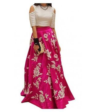 women's partywear embroidered western gown dress