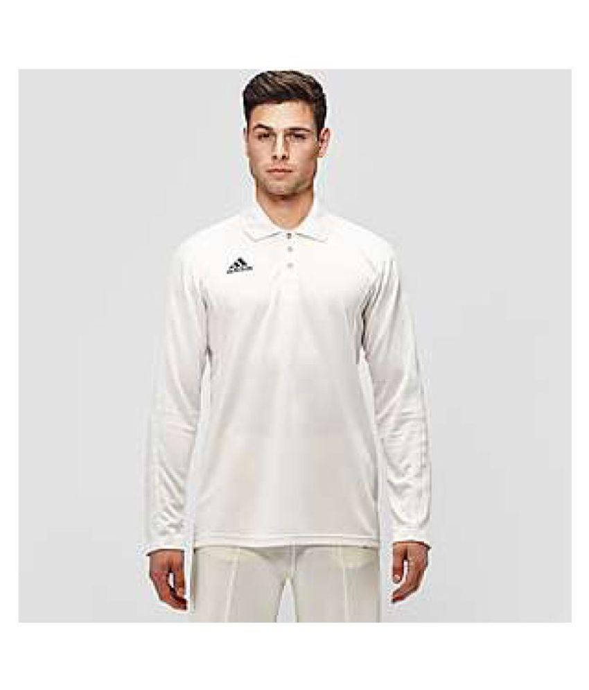 adidas white cricket dress