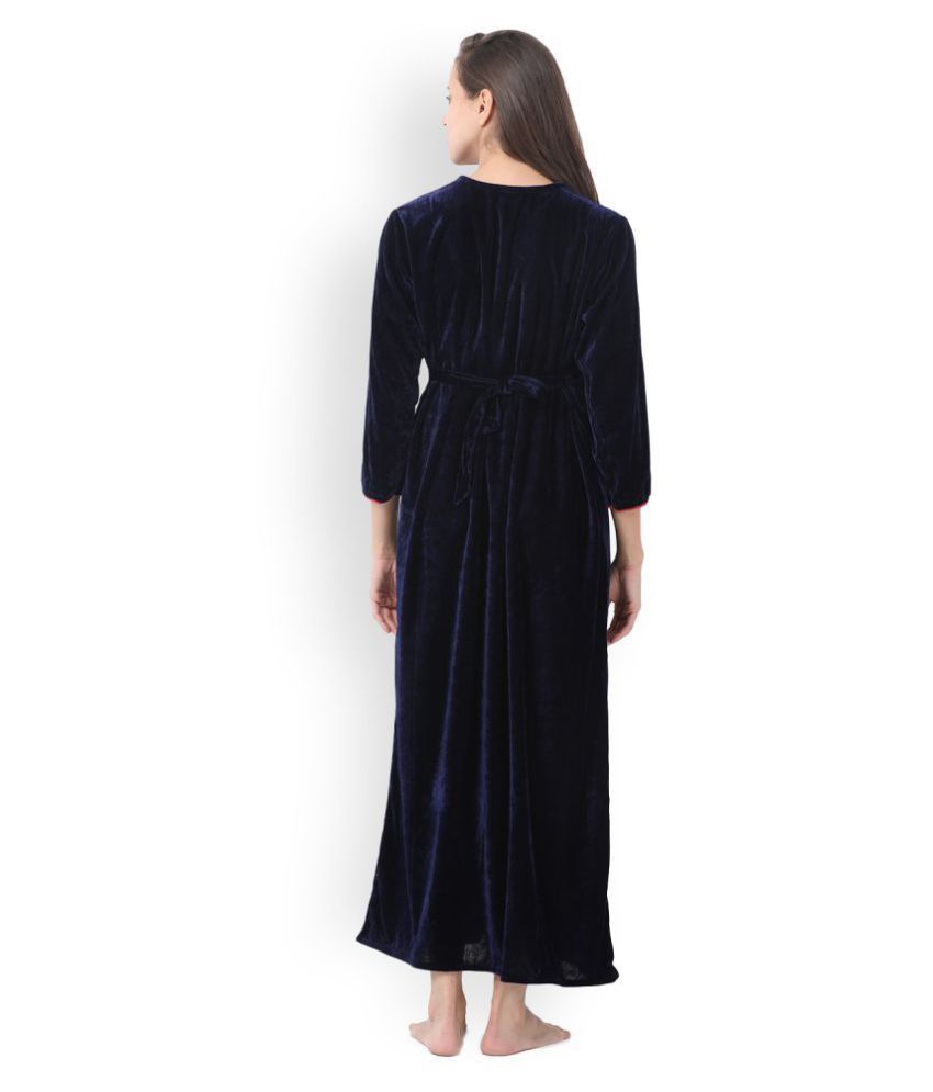 velvet nighty design
