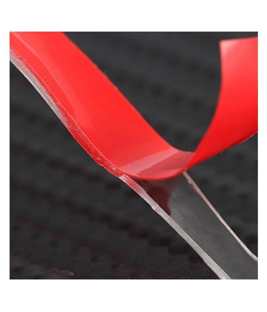 Teflon 24 mm Width Strong Acrylic Adhesive Clear Double Sided Tape For