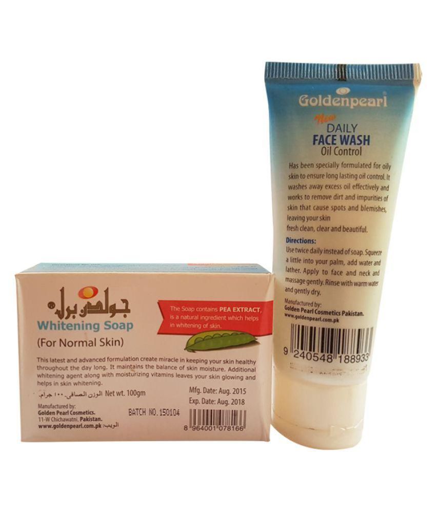 golden pearl face wash for oily skin