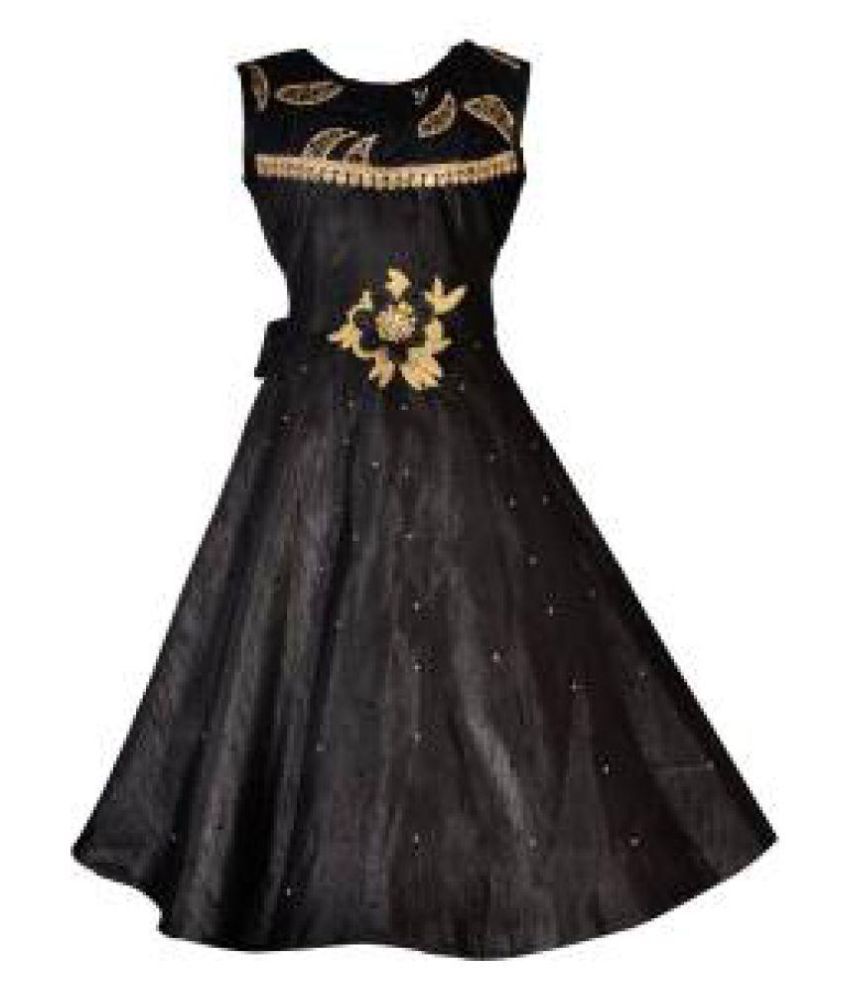 full black frock