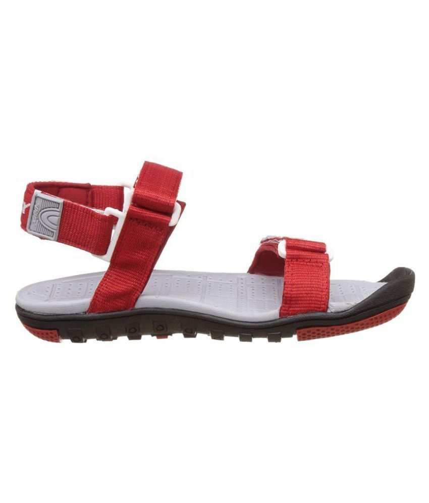 sparx sandals red