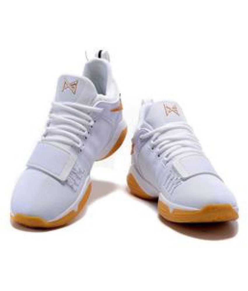 paul george 1 white shoes