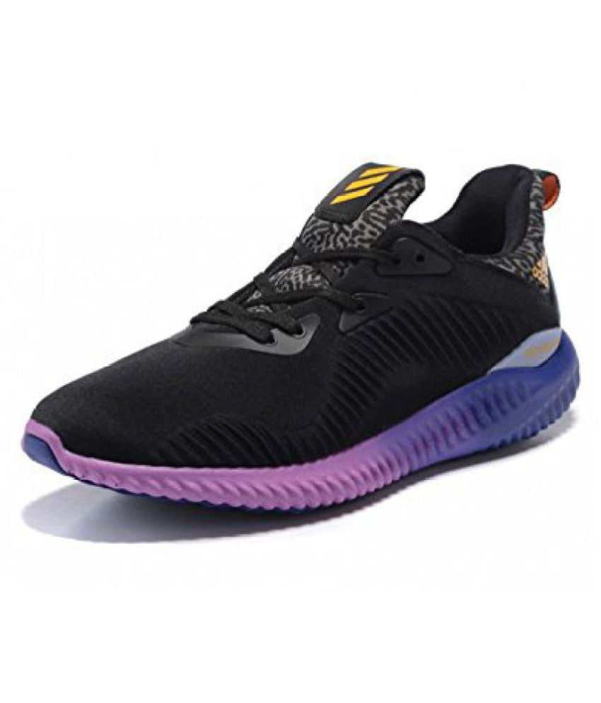 Adidas Alphabounce Black Running Shoes - Buy Adidas Alphabounce Black ...