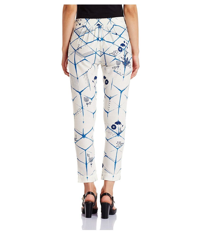 ladies ankle length trousers