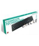 Circle C21 USB Black USB Wired Desktop Keyboard