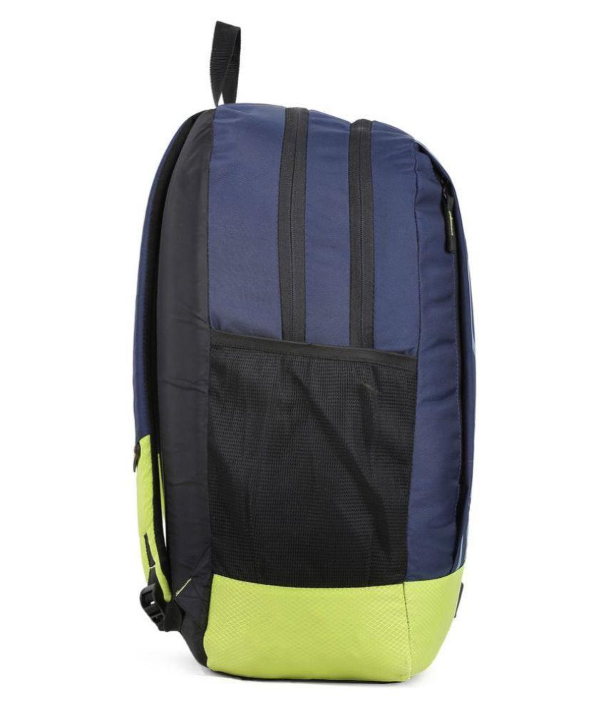 fastrack blue backpack