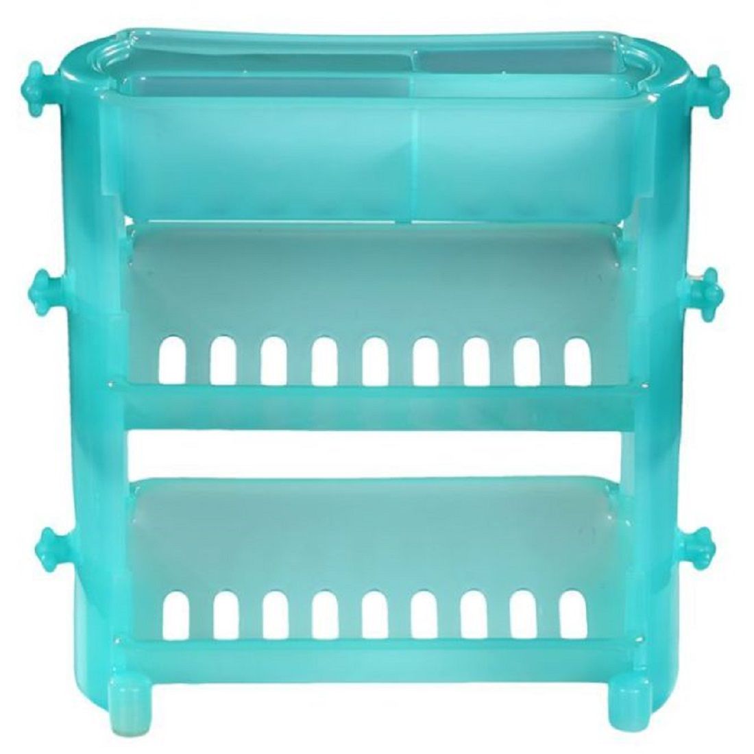 Buy ShopAis Shelves Plastic Corner Shelf Online at Low