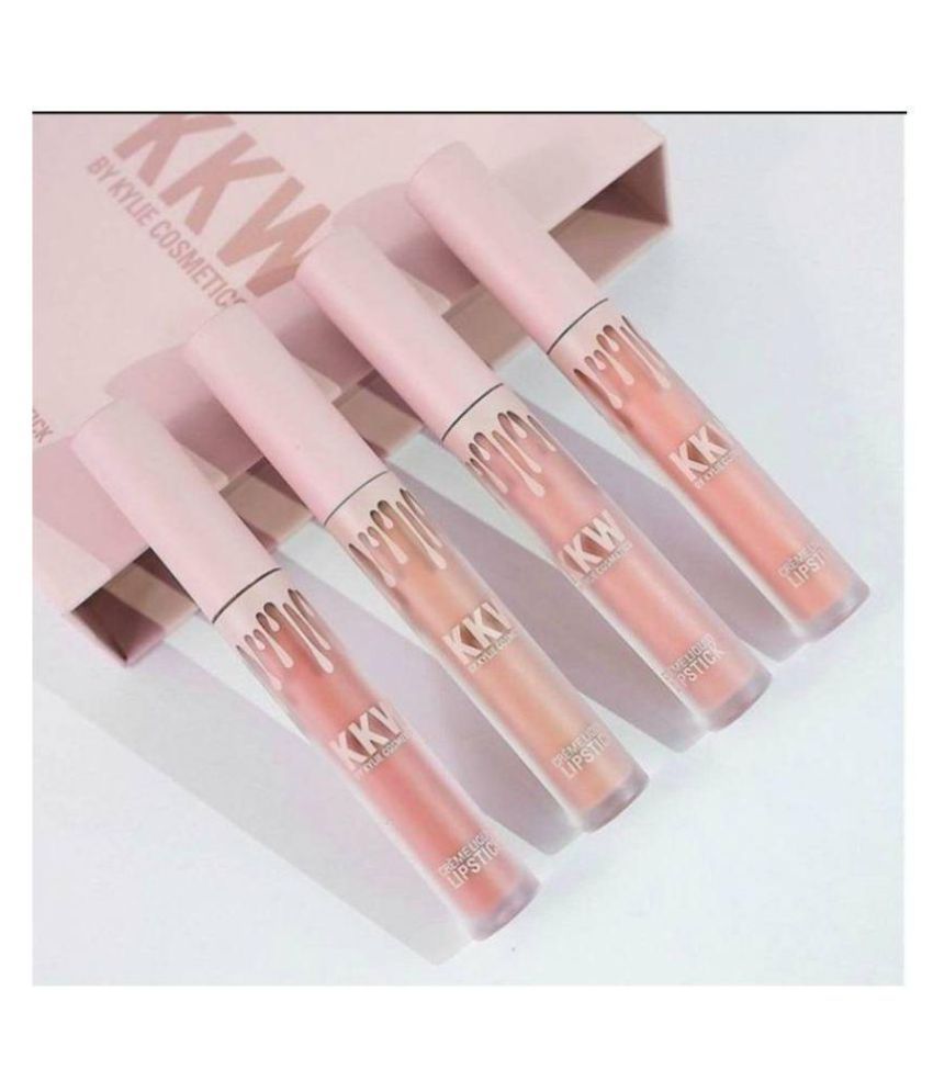 KKW Beauty Nude Lipstick Set: Review + Swatches - All 