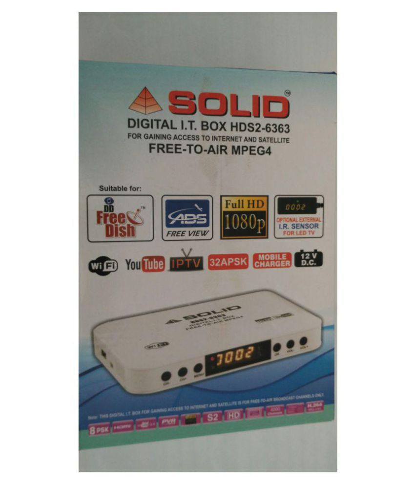     			Solid Full HD 6363 MPEG 4 Streaming Media Player