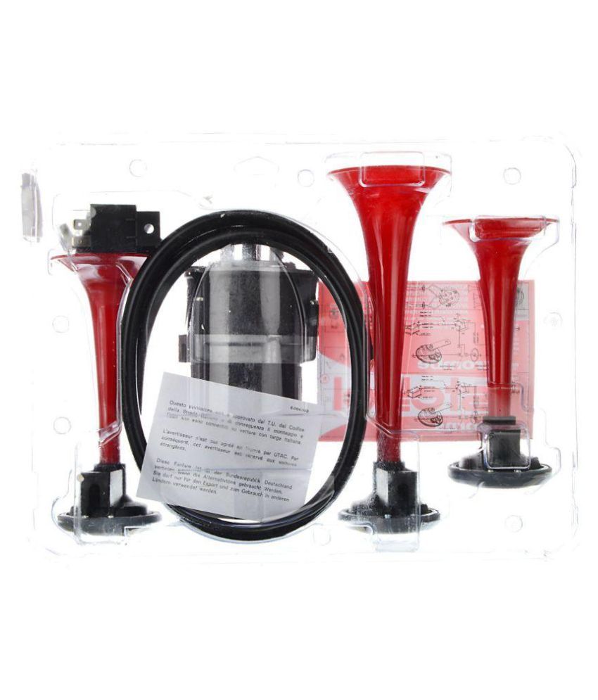 Stebel Car Horn 3 Pipes Horn Applicable For Cars & Two Wheelers