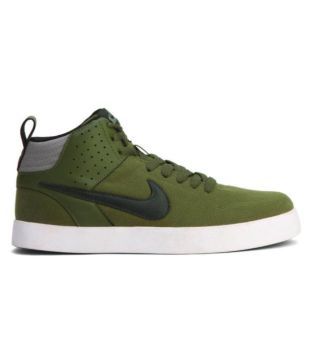 nike liteforce iii green sneakers