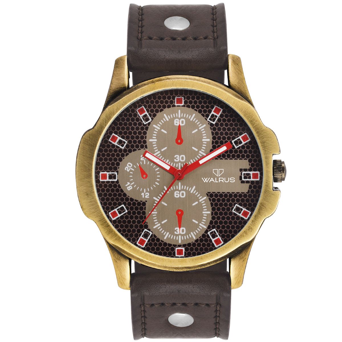     			Walrus Andy Brown Color Analog Men Watch- WWM-ANDY-090931