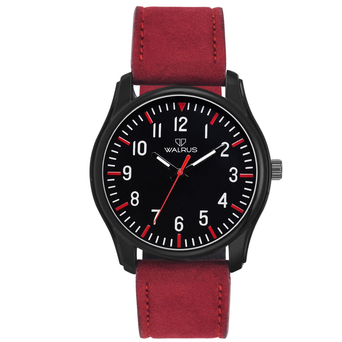     			Walrus Simon Black Color Analog Men Watch-WWM-SMN-021002