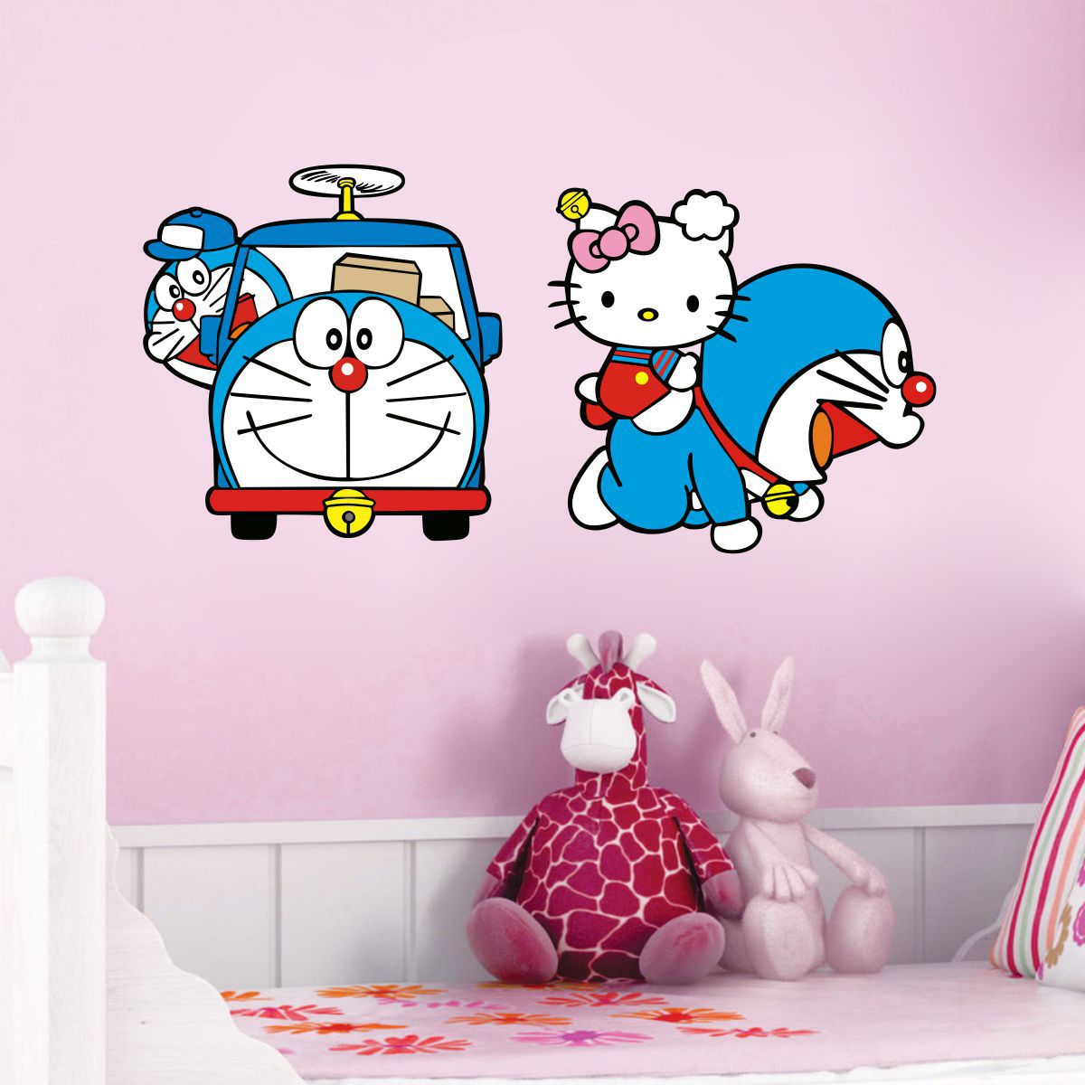     			Sticker Studio Doremon Cartoon Characters Theme PVC Sticker