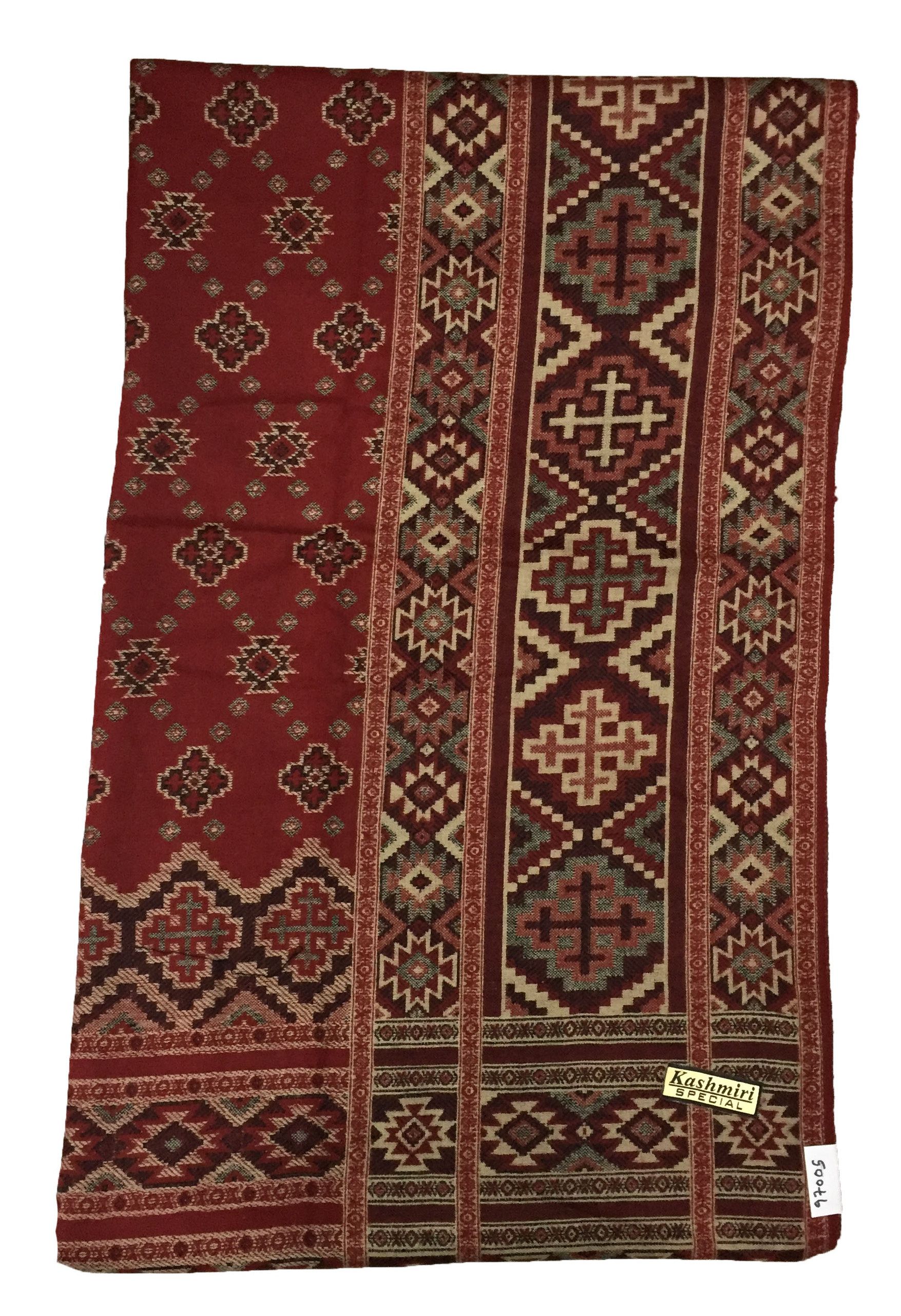 Kashmiri Shawls Multicoloured LoomWoven Shawl Price in India Buy