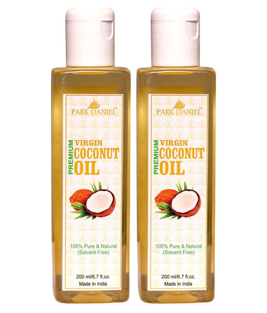     			Park Daniel 100% Pure & Natural Virgin Coconut Oil Hair Oil(400 ml) 400 mL Pack of 2