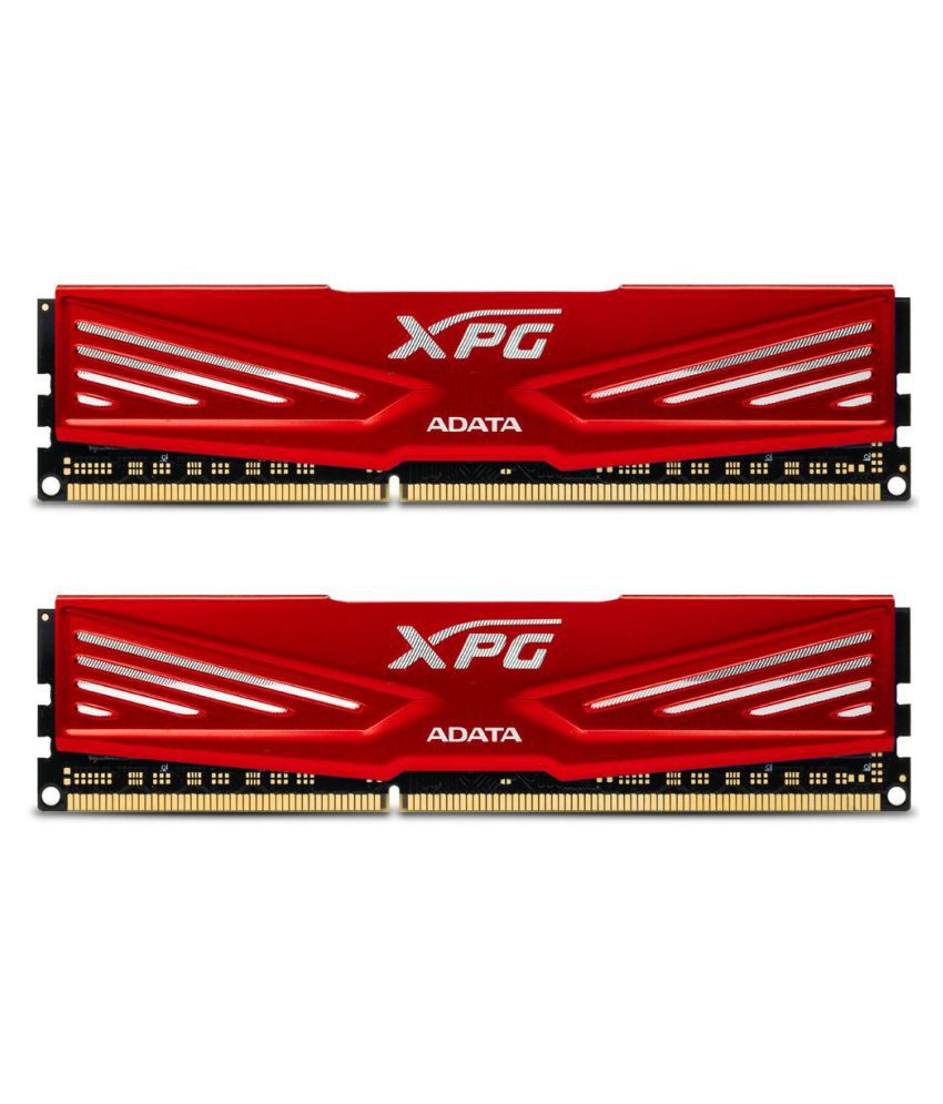     			ADATA XPG V1 DDR3 2133MHz (PC3 17000) 8GB (4GBx2) Memory Modules, Red (AX3U2133W4G10-DR)