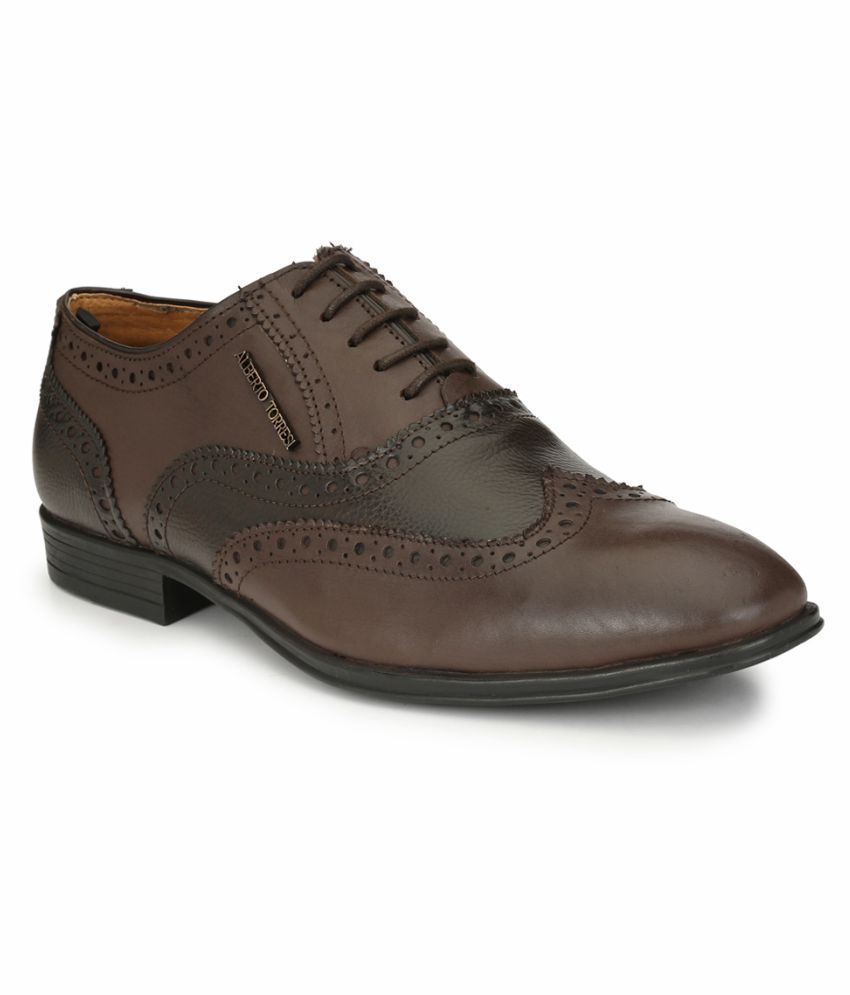 alberto torresi men's leather formal shoes