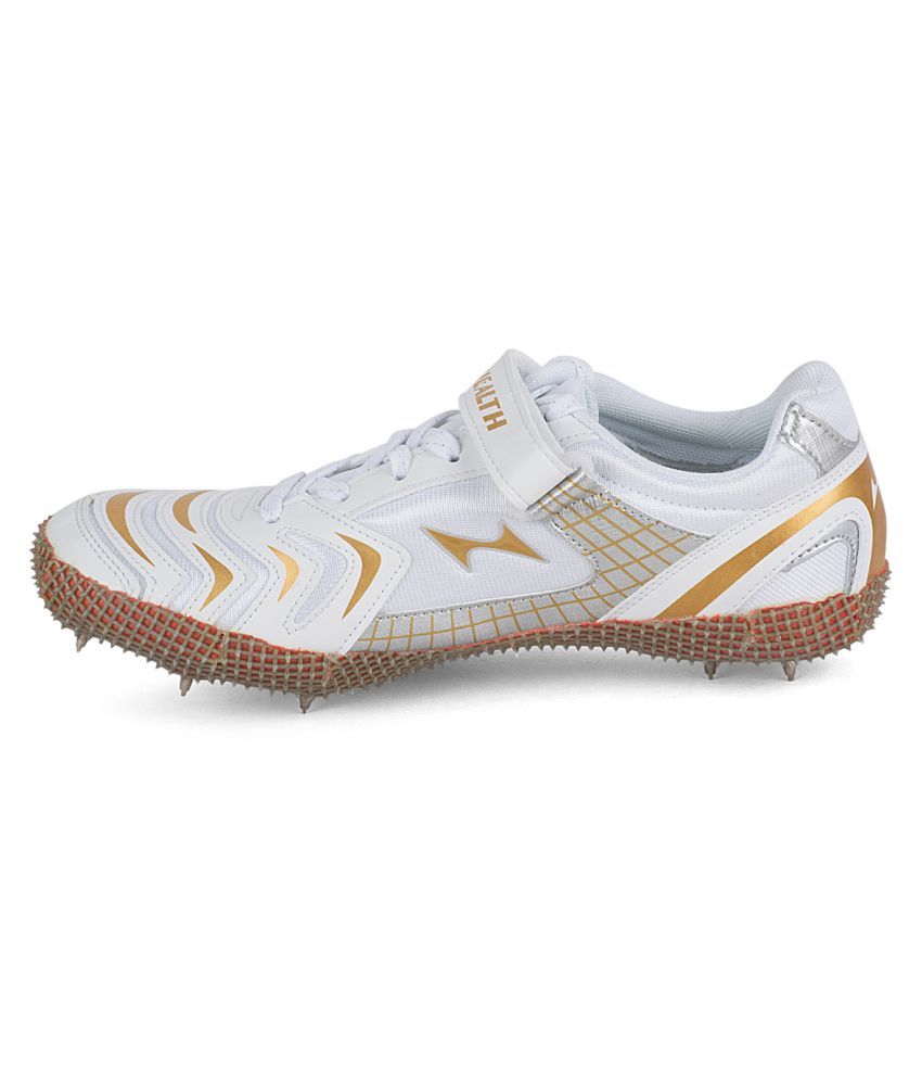 Health Health Running Spikes White Running Shoes - Buy Health Health ...