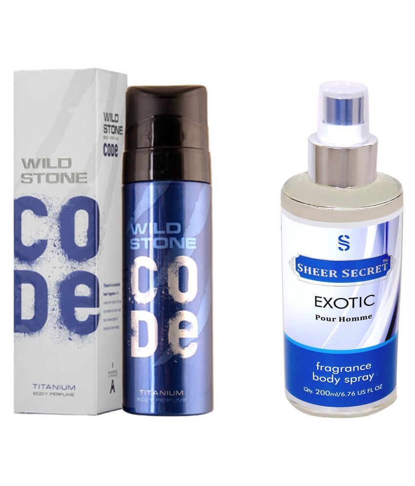 code titanium perfume