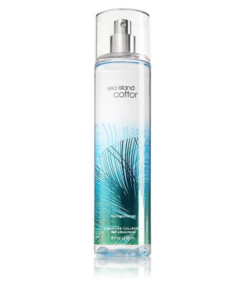Bath Body Works Signature Collection Sea Island Cotton Fine Fragrance Mist 8 Oz 236 Ml Buy Online At Best Prices In India Snapdeal