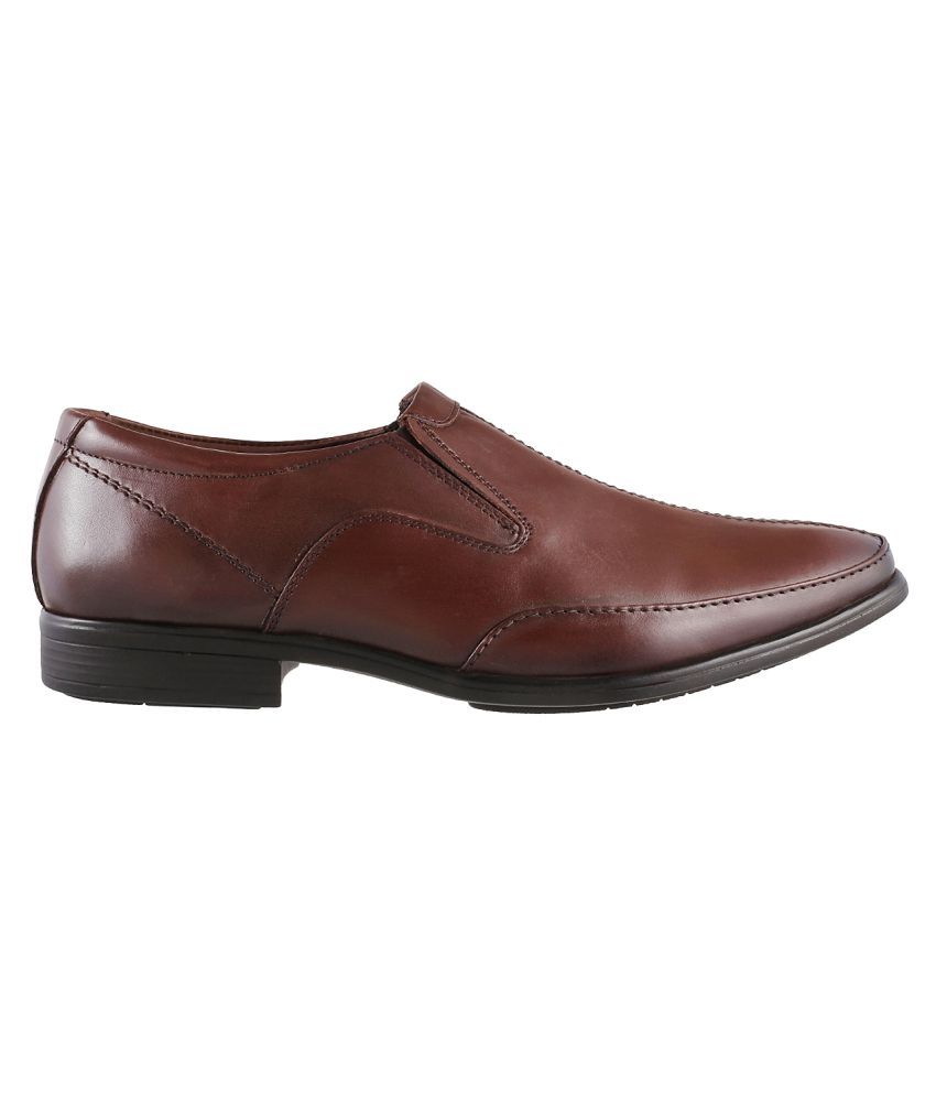 mochi brown formal shoes