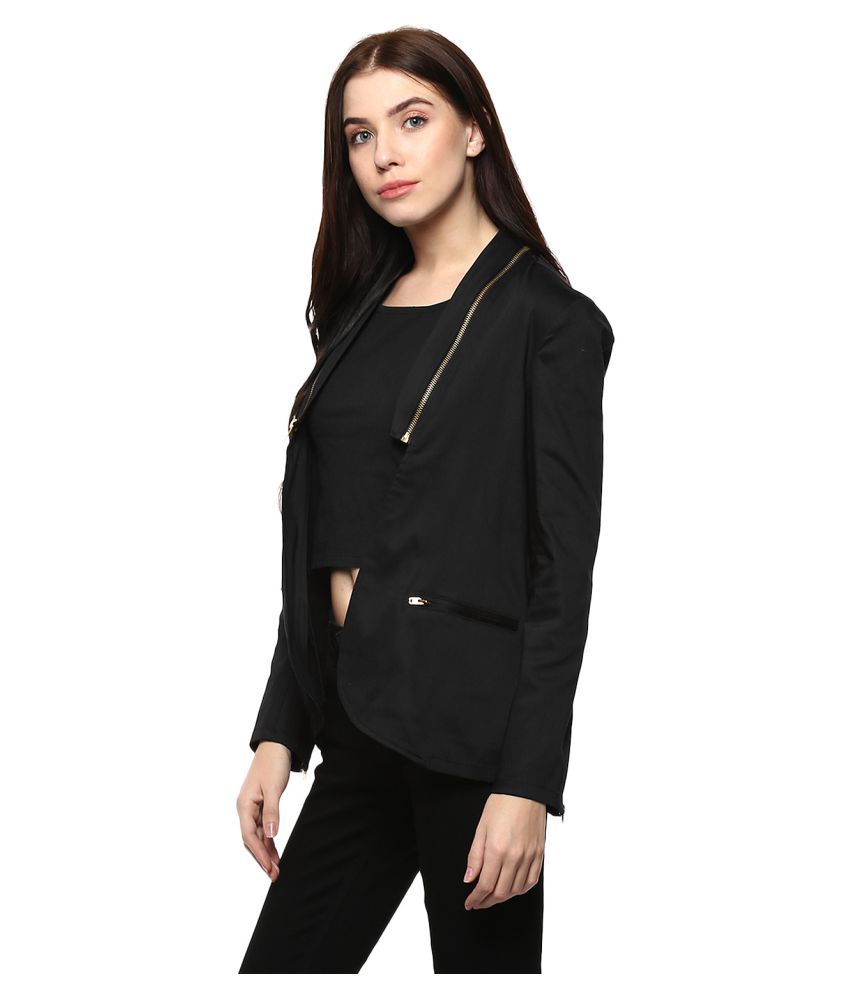 Buy STREET 9 Cotton Black Blazers Online at Best Prices in India Snapdeal