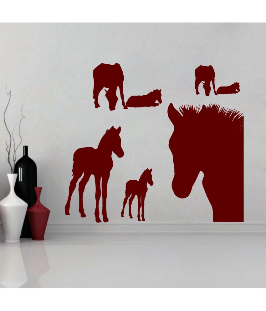     			Decor Villa Horse Animals Theme PVC Sticker