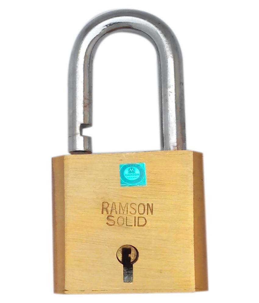 Buy RAMSON Solid Brass Lock with 12 Levers (50mm) Online at Low Price