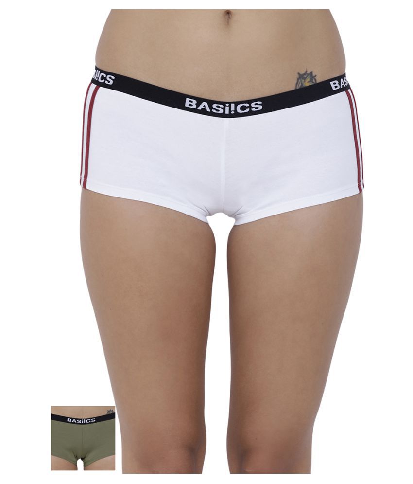 BASIICS by La Intimo Cotton Boy Shorts