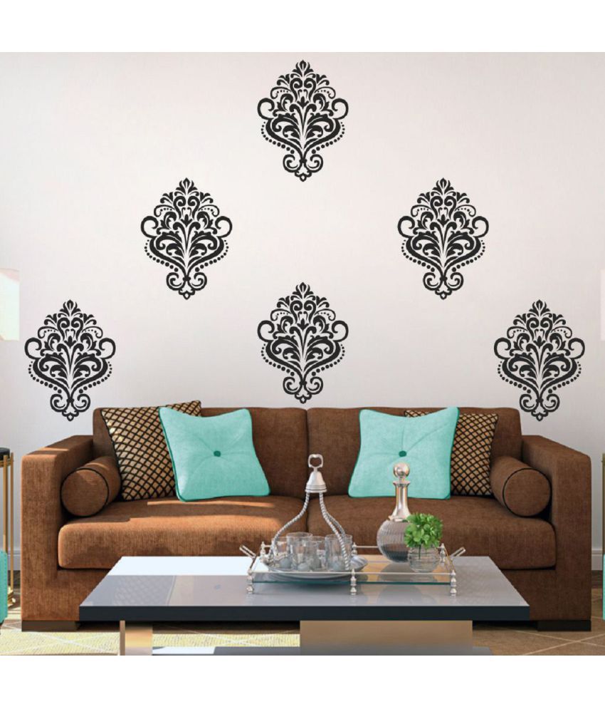     			Sticker Studio Maadha motif Floral Theme PVC Sticker