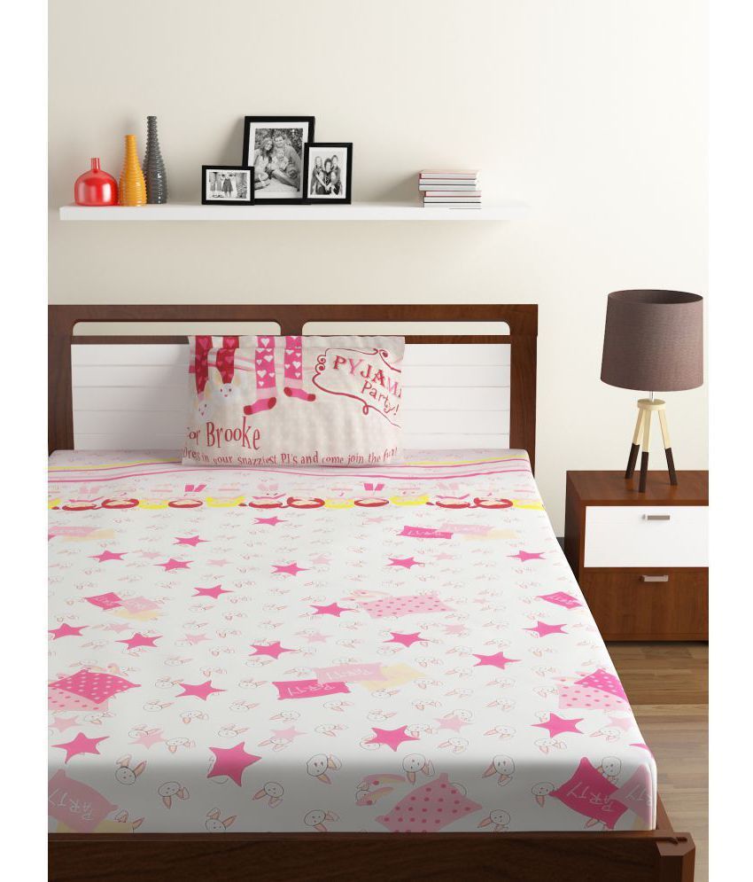 Bombay Dyeing Cotton Single Bedsheet with 1 Pillow Cover Buy Bombay