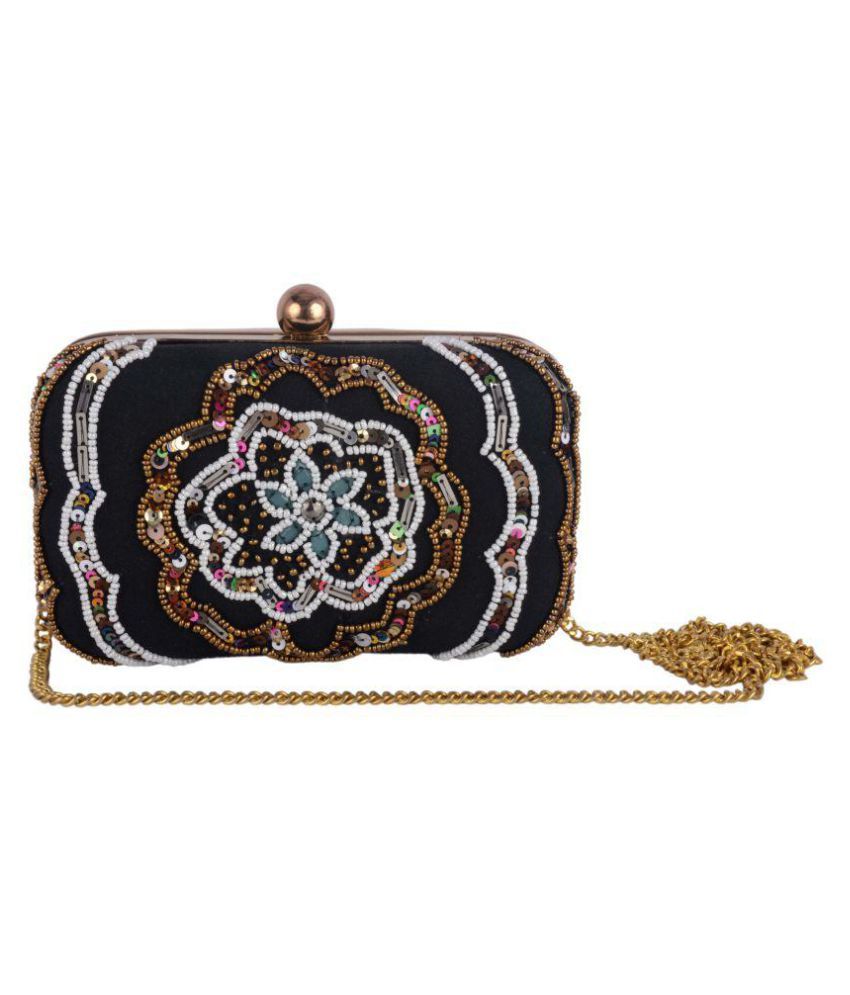 Buy Rezzy Multi Canvas Box Clutch at Best Prices in India - Snapdeal