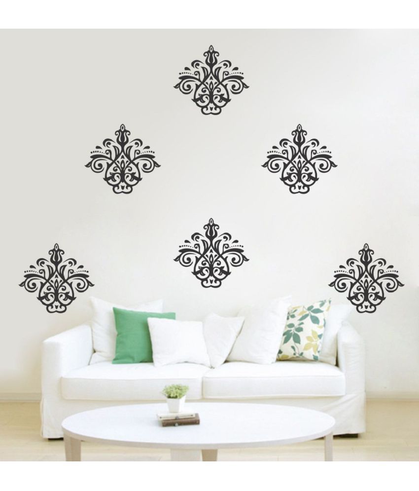     			Sticker Studio Durga Puja motif Floral Theme PVC Sticker