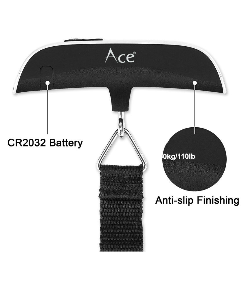 Ace Digital Luggage Weighing Scales Weighing Capacity 50 Kg Buy Ace