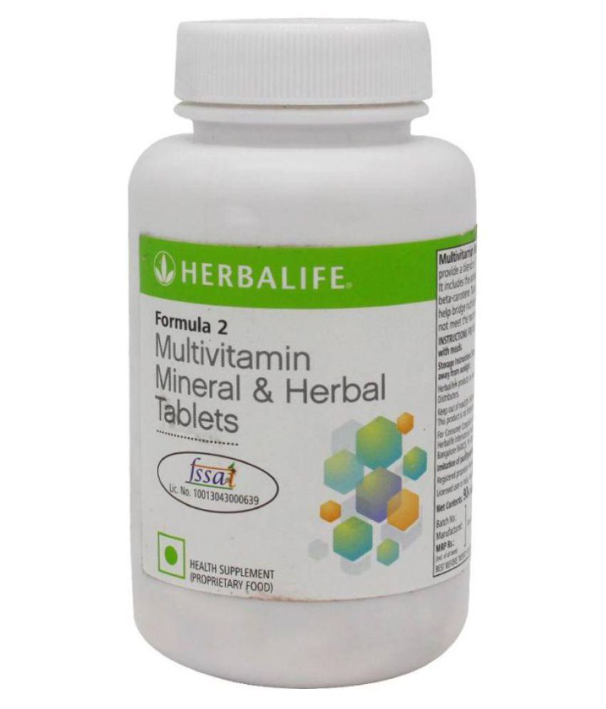     			Herbalife Formula 2 Multivitamin 1 no.s Unfalvoured Multivitamins Tablets