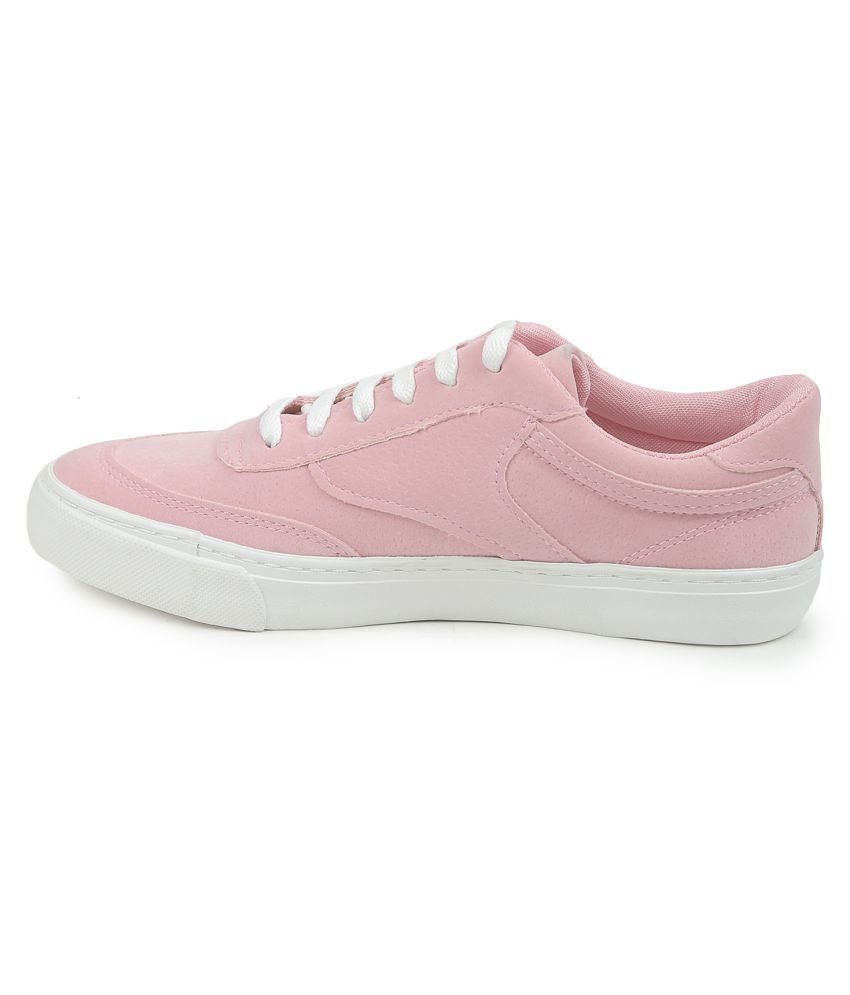 zappy pink casual shoes