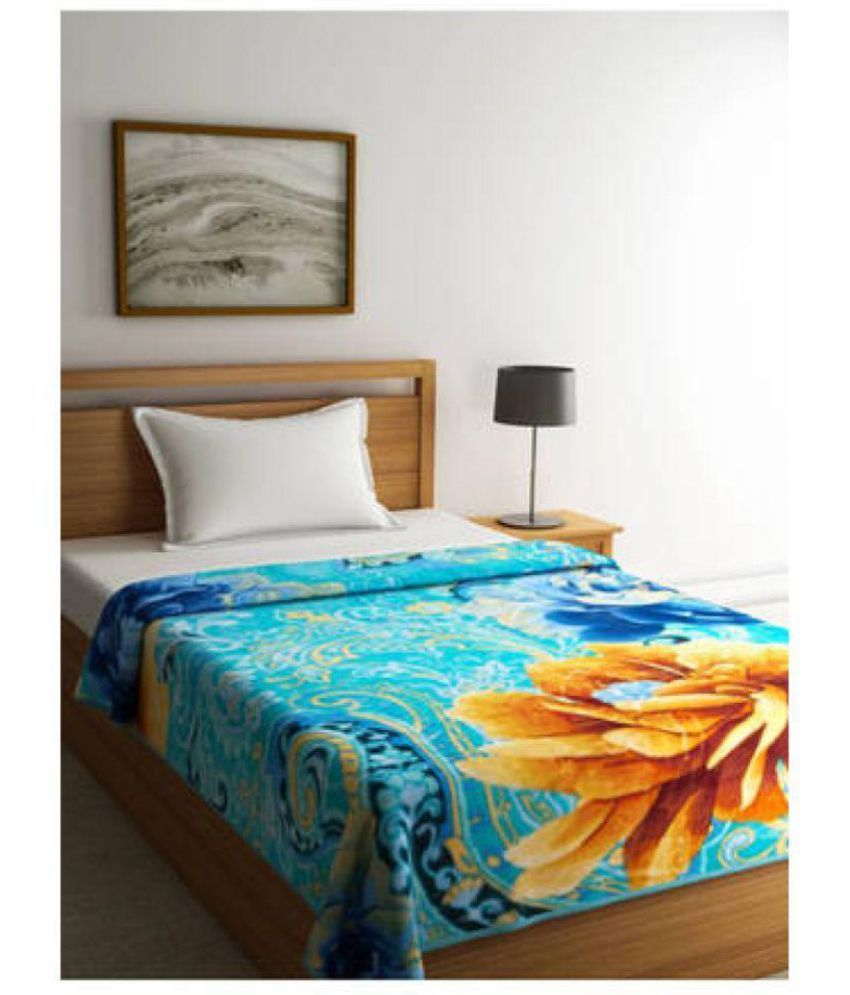 Raymond Single Poly Mink Abstract Blanket Buy Raymond Single Poly