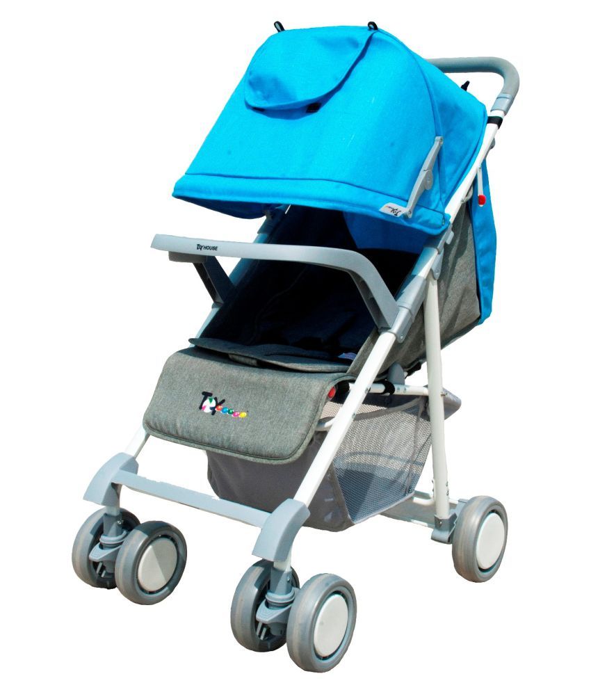 Toyhouse Stroller with Car Seat Combo, Blue - Buy Toyhouse Stroller with Car  Seat Combo, Blue Online at Low Price - Snapdeal