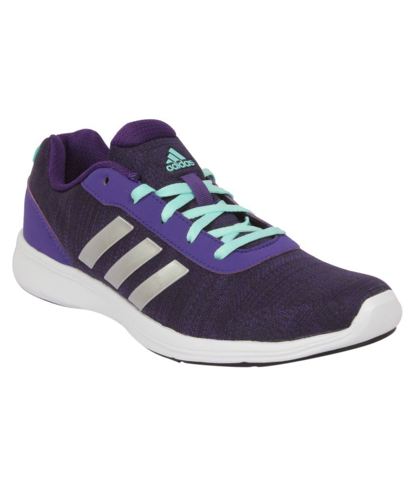 Adidas Purple Running Shoes