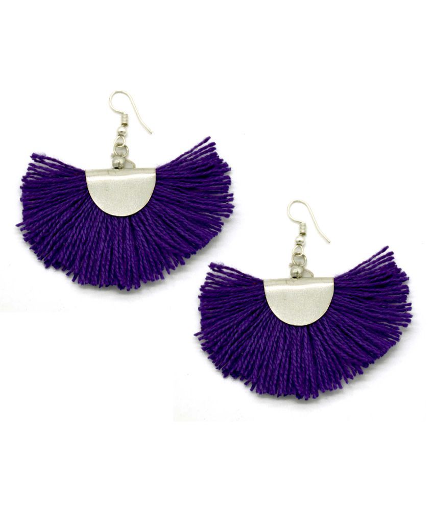 Fan Tassel Earrings Buy Fan Tassel Earrings Online at Best Prices in India on Snapdeal