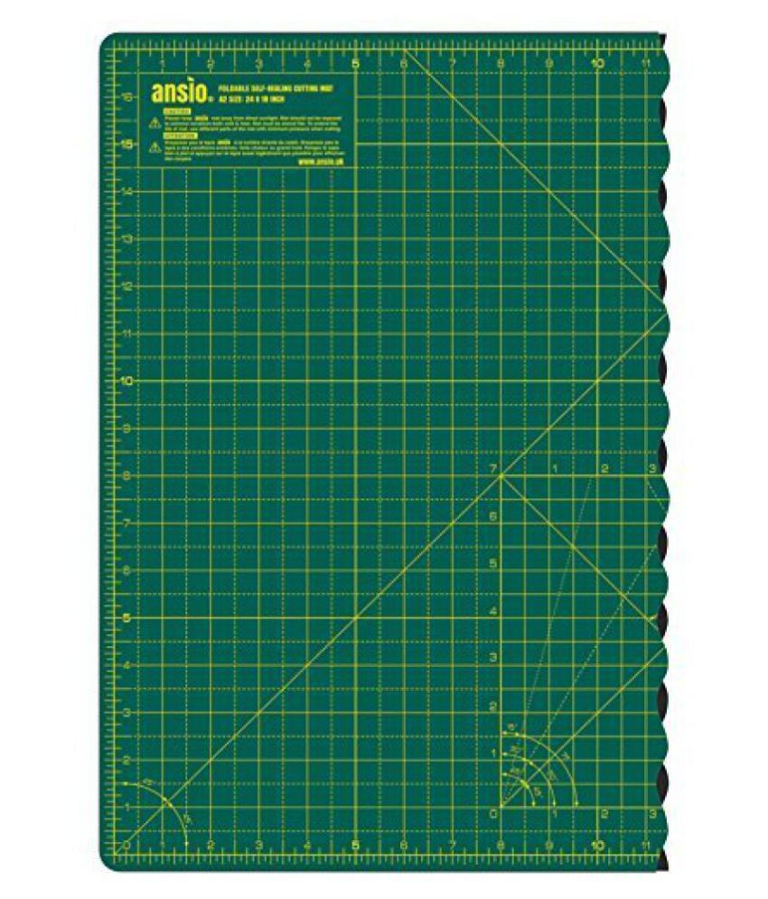 Foldable A2 Cutting Mat Self Healing Imperial 18 Inch x 24 Inch