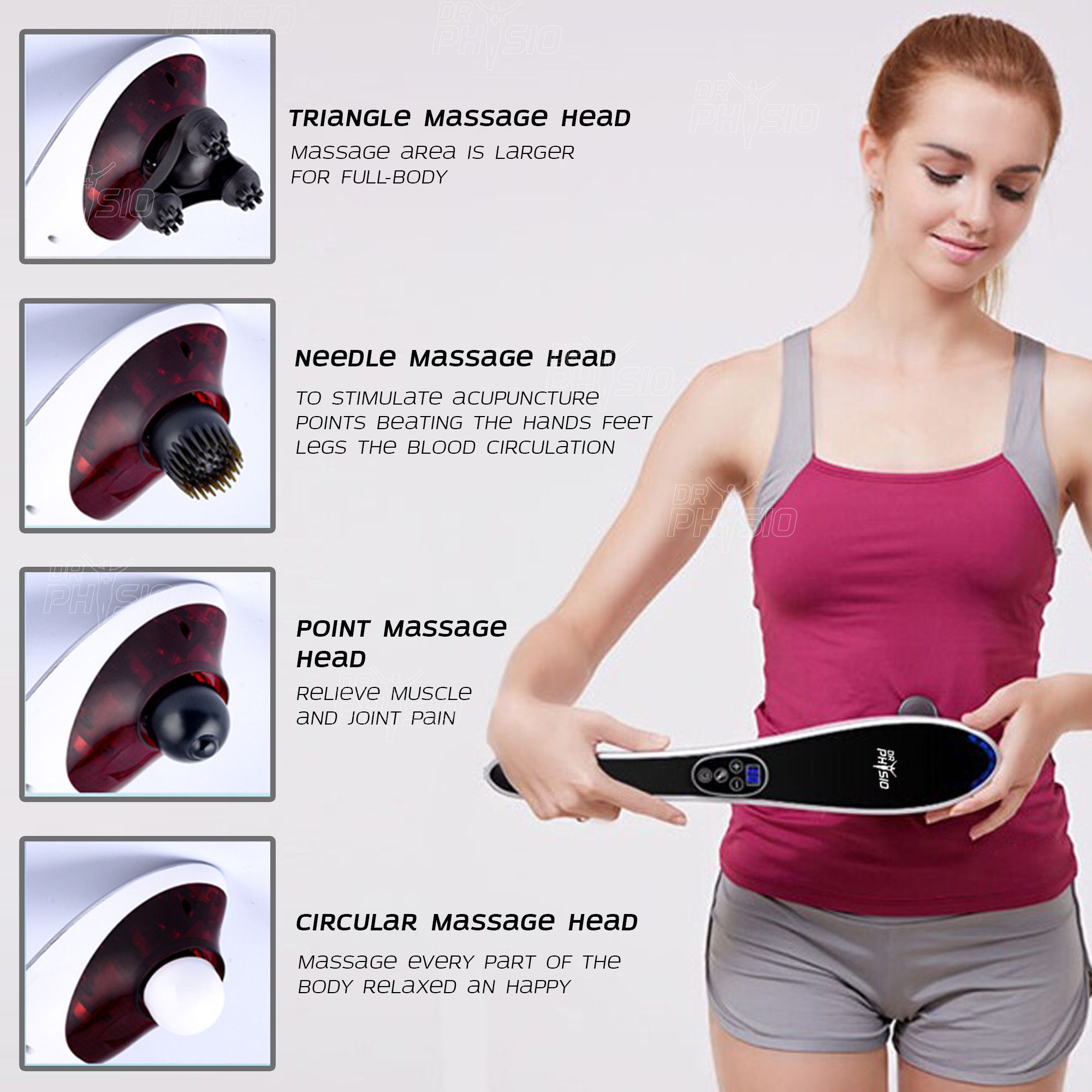 Drphysio Electric Powerful Body Massagers With Vibration Buy Drphysio Electric Powerful Body