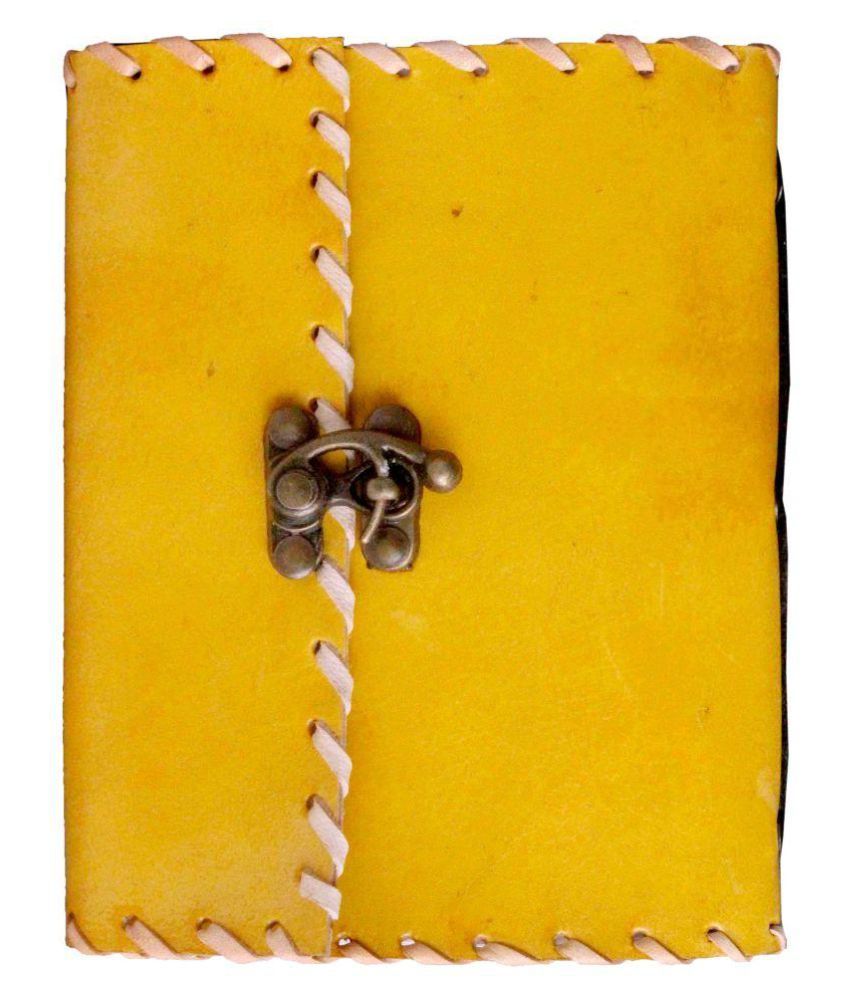 Refillable 4 x 6 Handmade Leather Journal with Blank Cover JS-30 Refillable 4 x 6 Handmade Leather Journal with Blank Cover JS-30