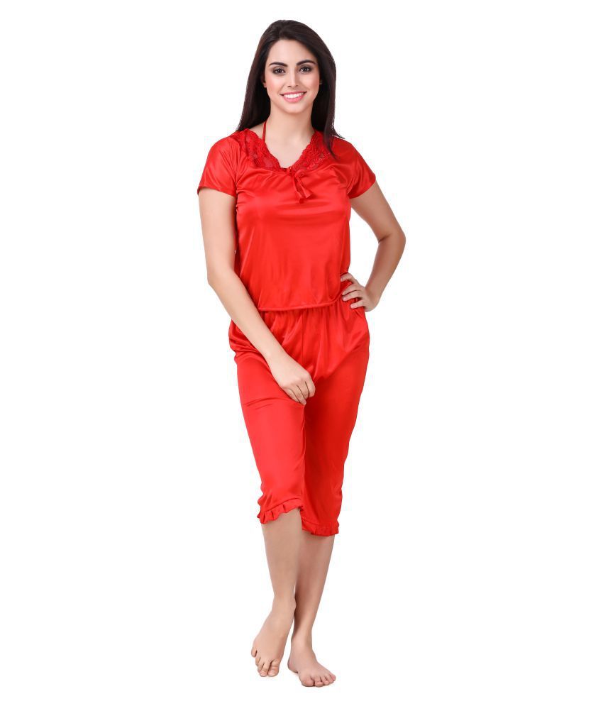 red nighty for the first night